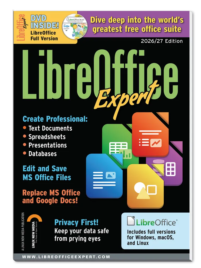 [DI90096] LibreOffice Expert 2026/27 Edition - Digital Issue