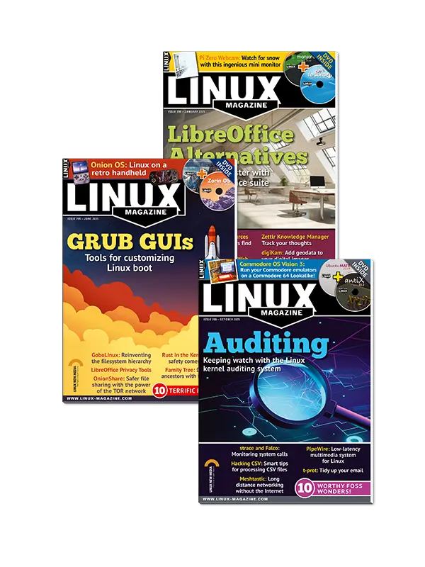 [SU30007] Linux Magazine Standard Print Subscription