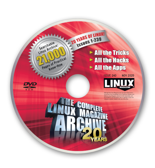 First 20 Years of Linux Magazine - Archive DVD - Issues 1-239