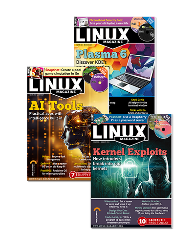 [SU30006] Linux Magazine Print with DVD Subscription (12 Issues)