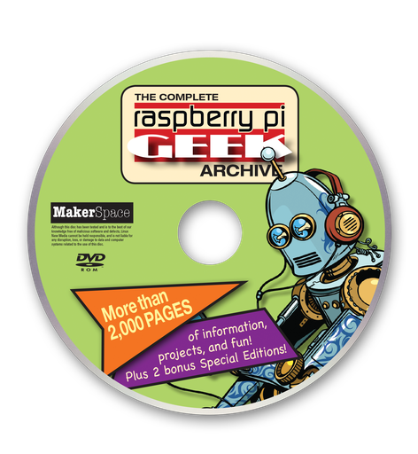 [CD40005] Raspberry Pi Geek Archive DVD