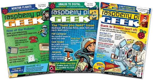 [ABX7001] Raspberry Pi Geek 2014-2017 Archive